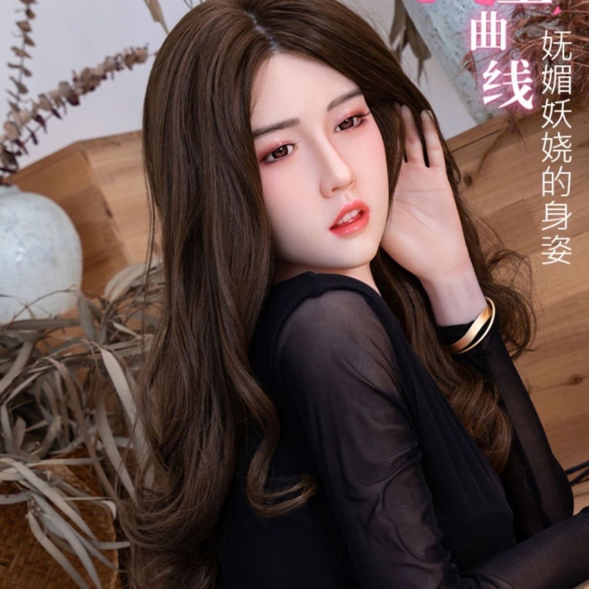 Physical doll full body silicone human version with skeleton non-inflatable female baby adult products