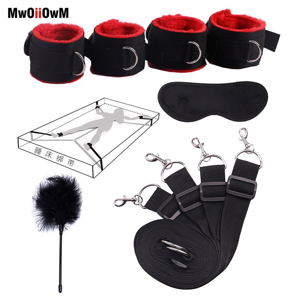 Sex Toys For Woman Men BDSM Bondage Set Under Bed Erotic Restraint Han –  Sexi toy