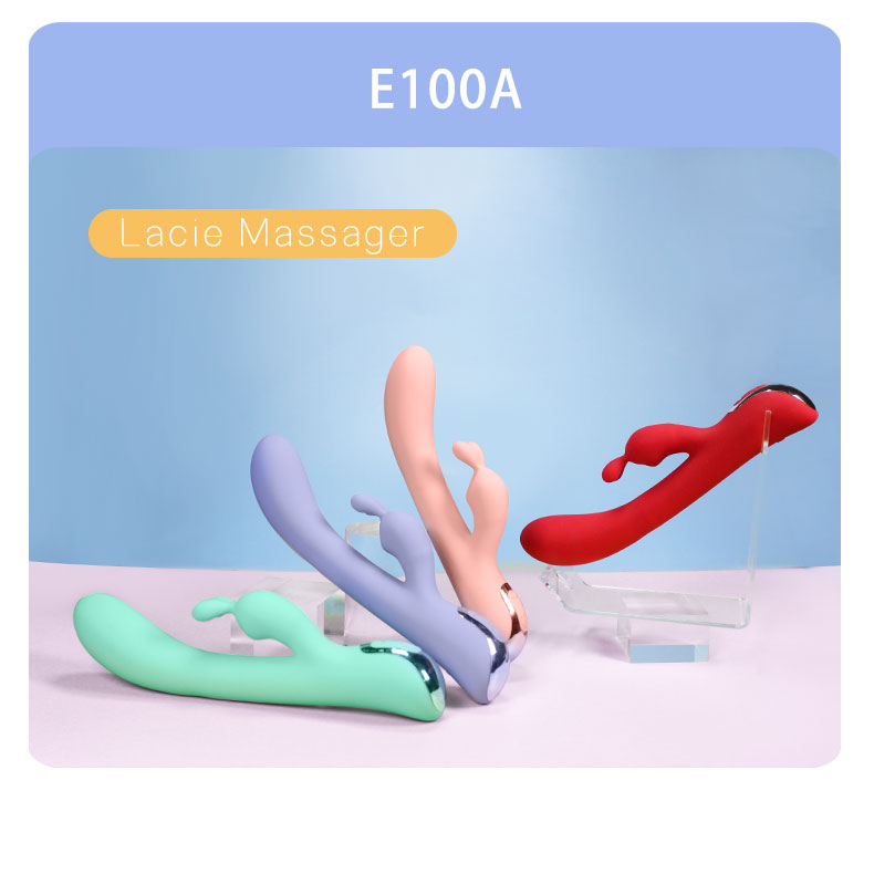 Waterproof Personal Dildo G Spot Rabbit Vibrator Adult Sex Toys with Bunny Ears for Clitoris Stimulation