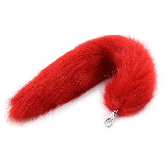 Soft Anal Plug Faux Fox Tail Cosplay Butt Plug Anal Sex Tail Stainless Smooth Steel Butt Plug Anal Sex Toys for Woman Couples